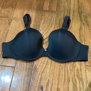 Natori Never Worn Sleek Underwire Black Bra Size 36D